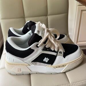 AMIRI Monochrome Lace-Up Sneakers